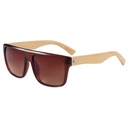 Lente de sol shimmy 1037-1 Unisex bambu_1